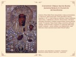  L’Icône Miraculeuse de la Sainte Vierge de Jasna Góra décorée du manteau de hetman