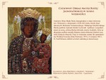 L’Icône Miraculeuse de la Sainte Vierge de Jasna Góra décorée de la robe de fidélité ( de rubis)